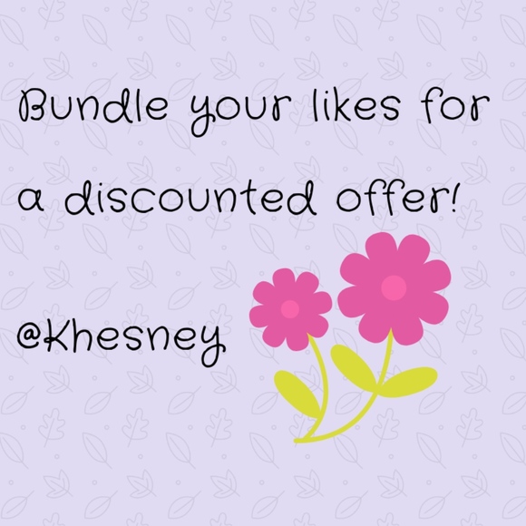 Bundles are a great deal! Bundle Your Likes today! Other | Bundle Likes For Discounts | Poshmark main image 4